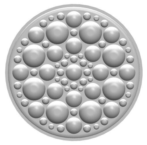Tapis demie sphère en cercle