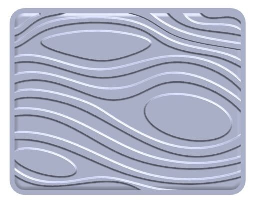 Tapis aspect bois rectangulaire